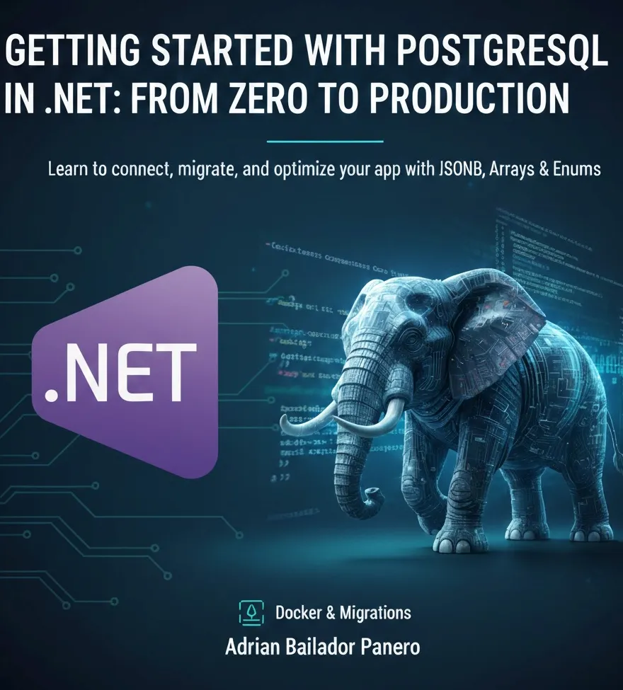 Getting Started with PostgreSQL in .NET: From Zero to Production – by Adrian Bailador Panero