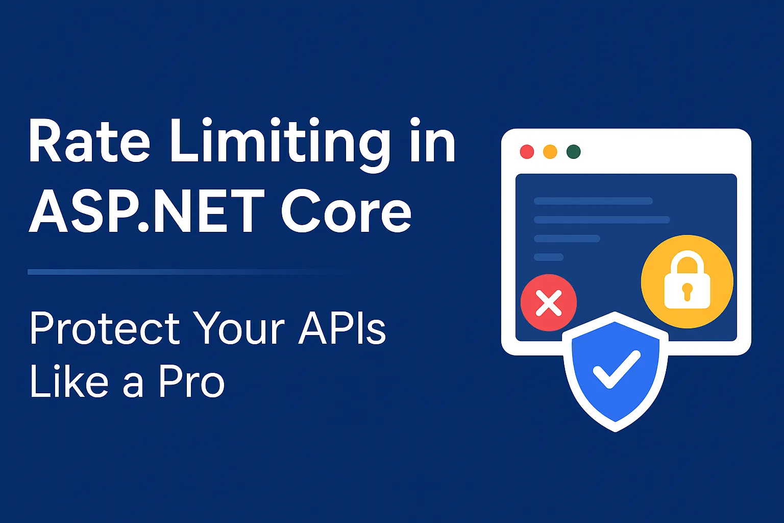 Rate Limiting in ASP.NET Core – by Adrián Bailador Panero