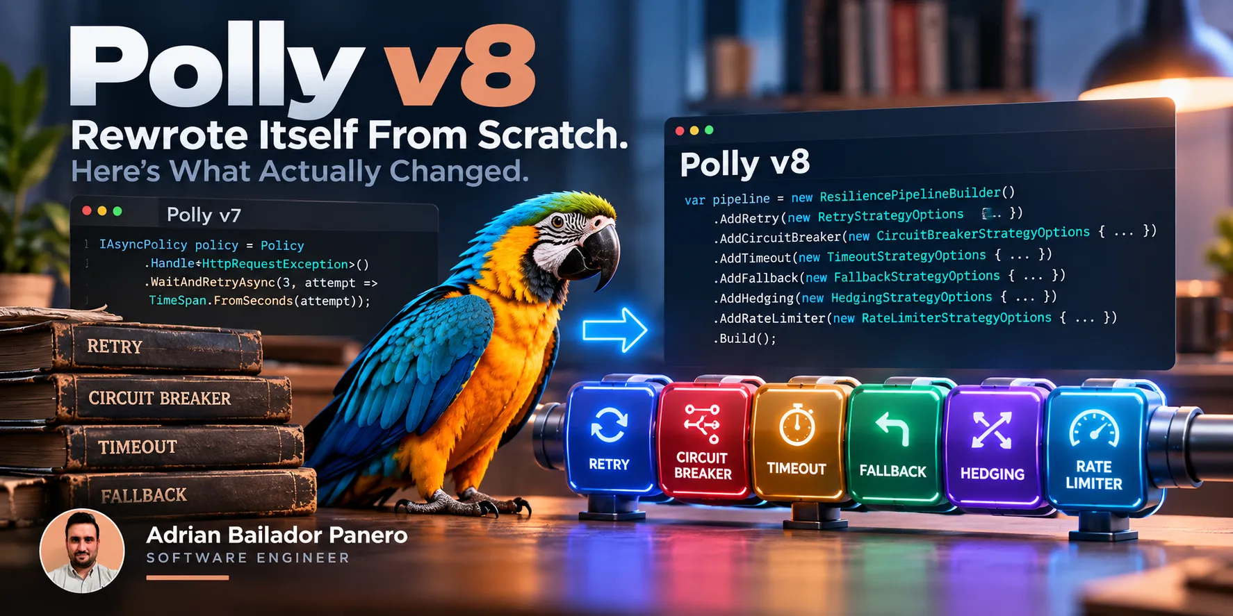 Polly v8 Rewrote Itself From Scratch. Here's What Actually Changed – by Adrian Bailador Panero